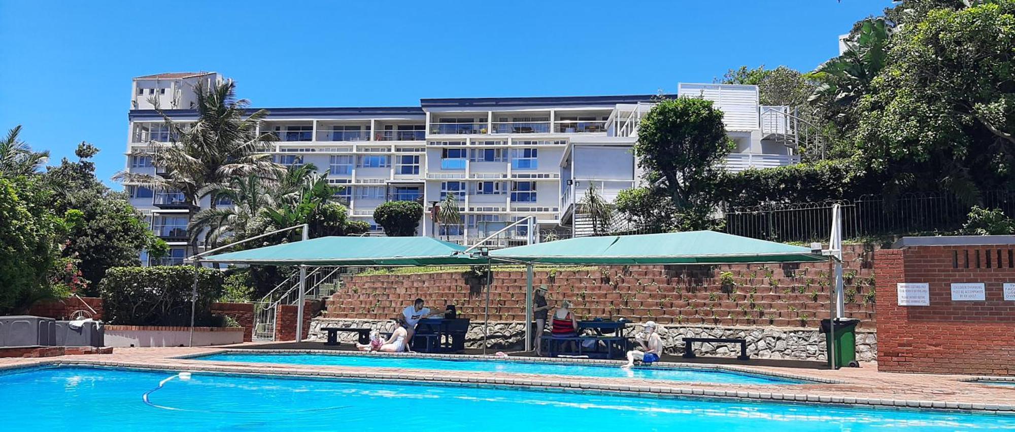 511 Umdloti Resort Beachfront 1Bed Self Catering Apartment Sea View Exteriör bild